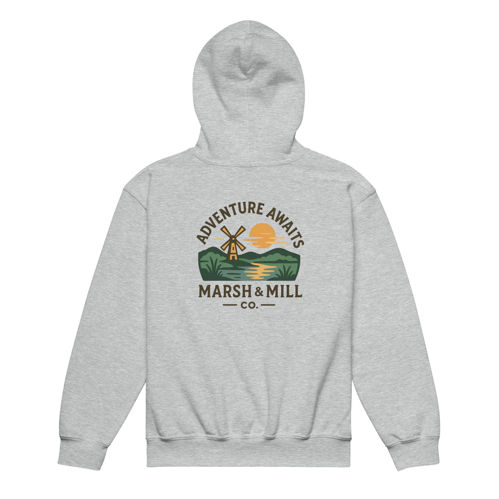 The Sunrise Scout Youth Hoodie image 2